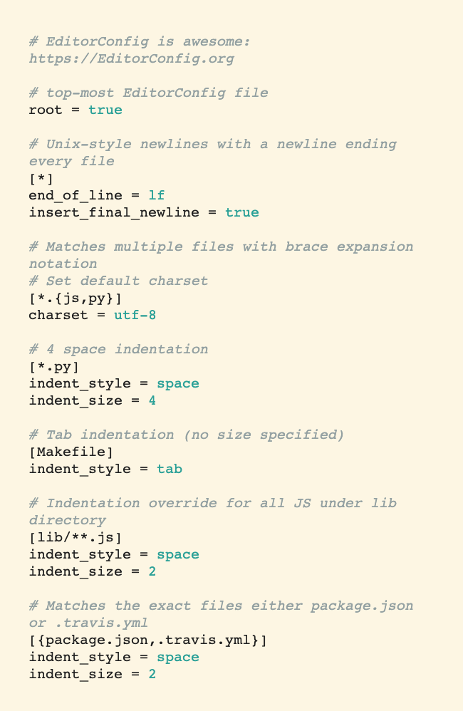 EditorConfig